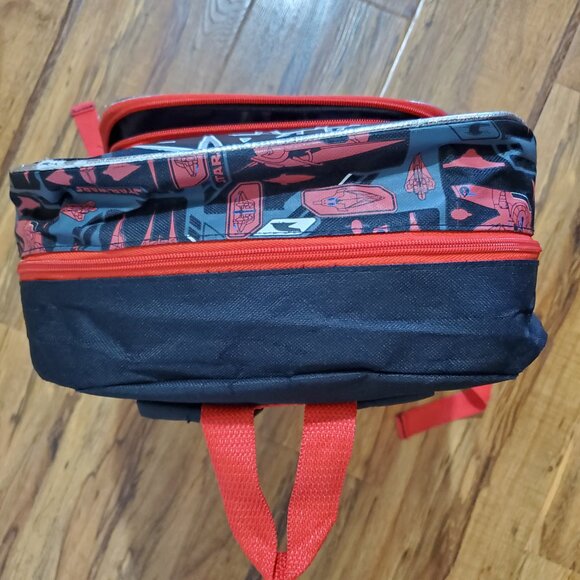 Star Wars Backpack Black Red Kids School - Picture 4 of 12